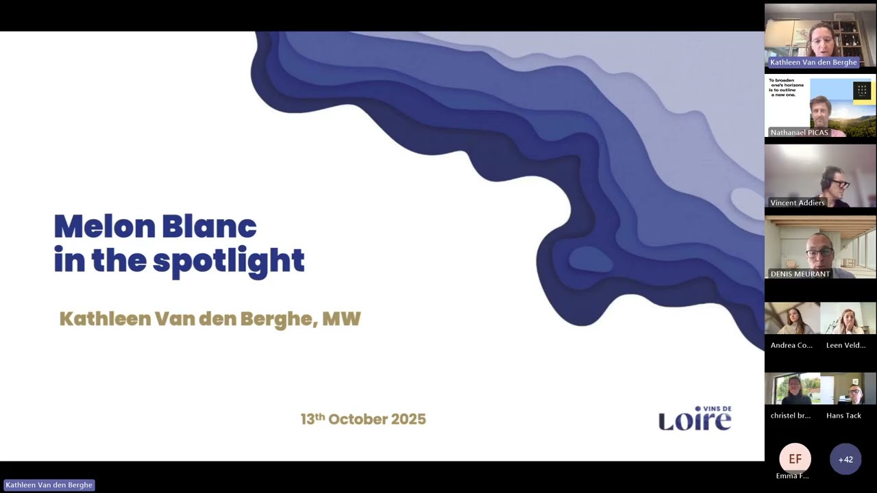 Belgique - 2025 webinair series - Melon Blanc in the spotlight