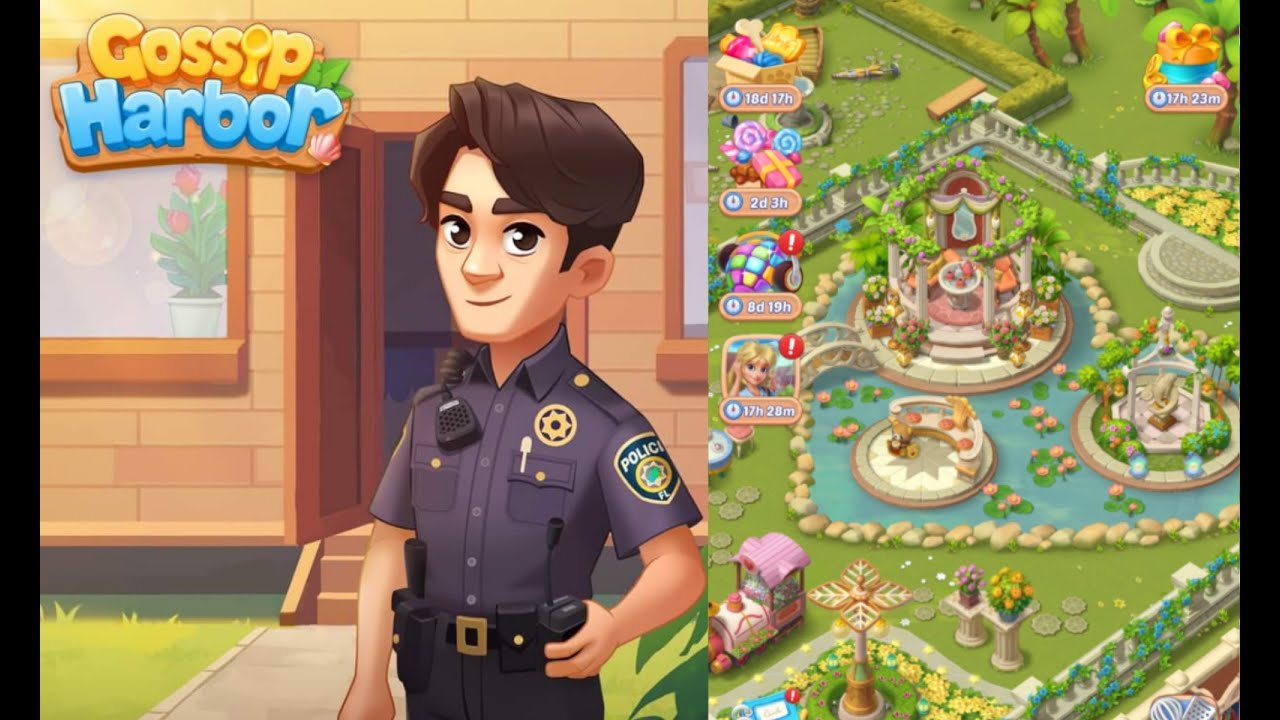 Gossip Harbor : Merge Game /🍰☕️ Day 80 Level 69-70 Part 80🥖🍞