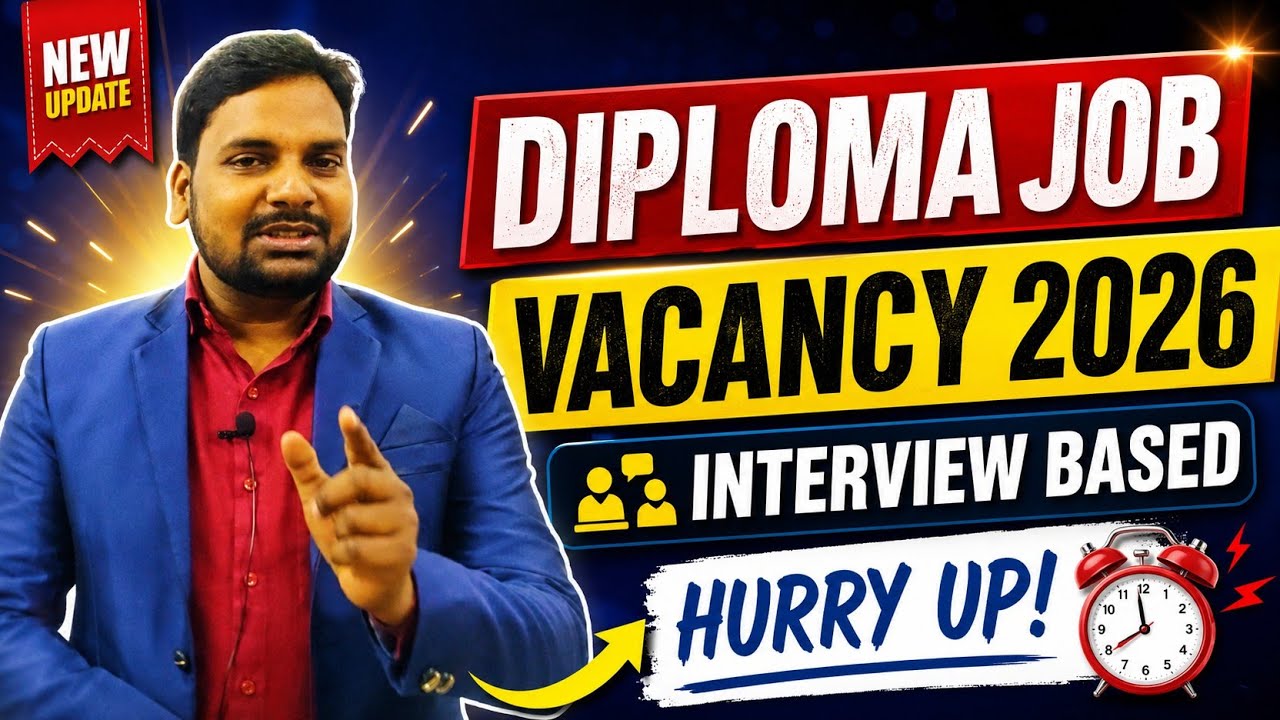 Diploma Job Vacancy 2026|Diploma Job Update 2026|Diploma Job CSIR 