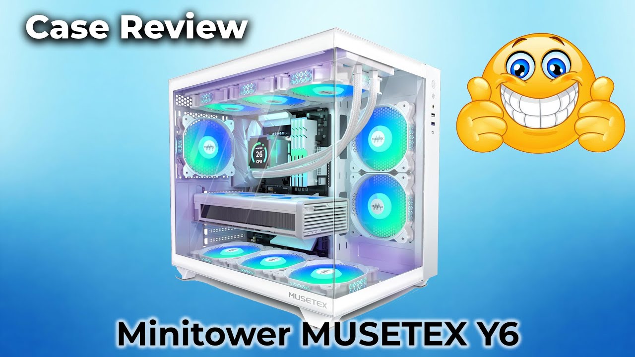 Review: Showcase MUSETEX Y6  - optimale Grundlage für ein White RGB Build.