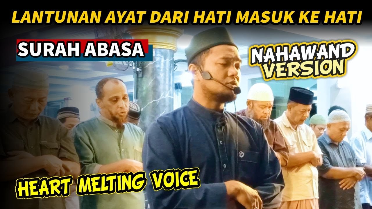 Khas Banget suaranya..Bacaan Qur'an Merdu Irama Nahawand Surah ABASA | Ustadz Shidqi Abu Usamah
