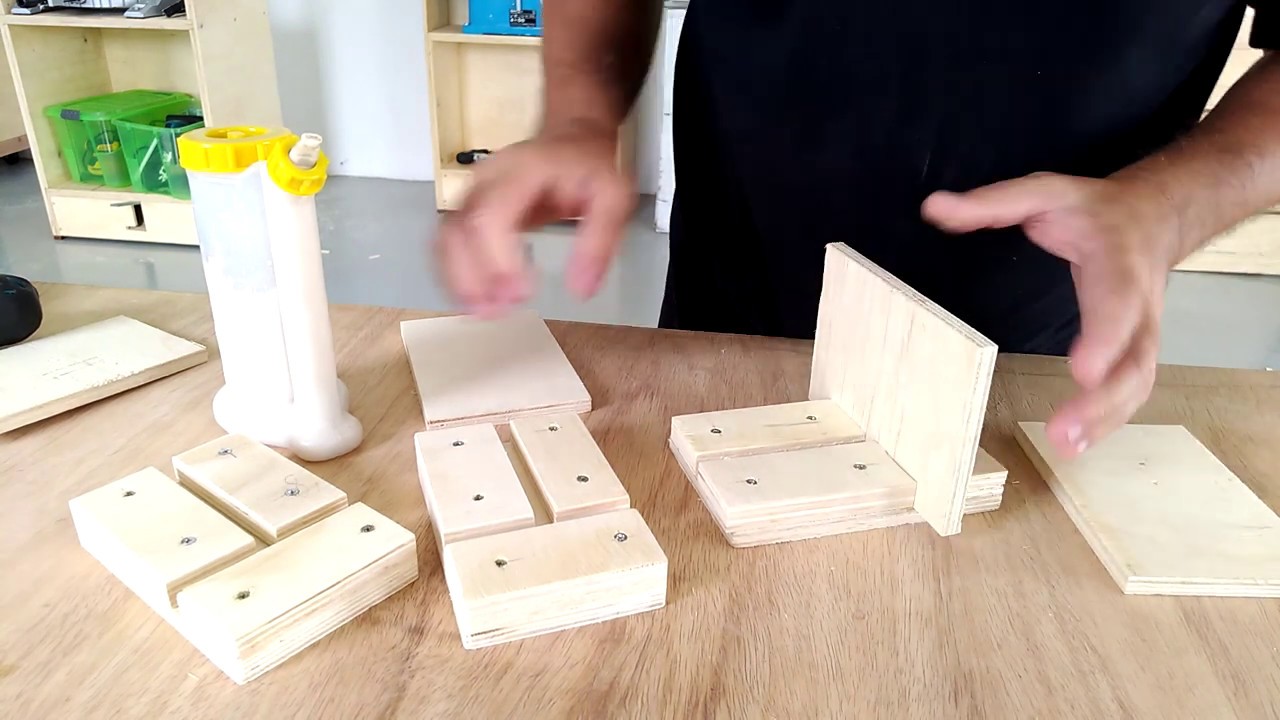 Jig de 90 graus para ajudar na montagem de moveis