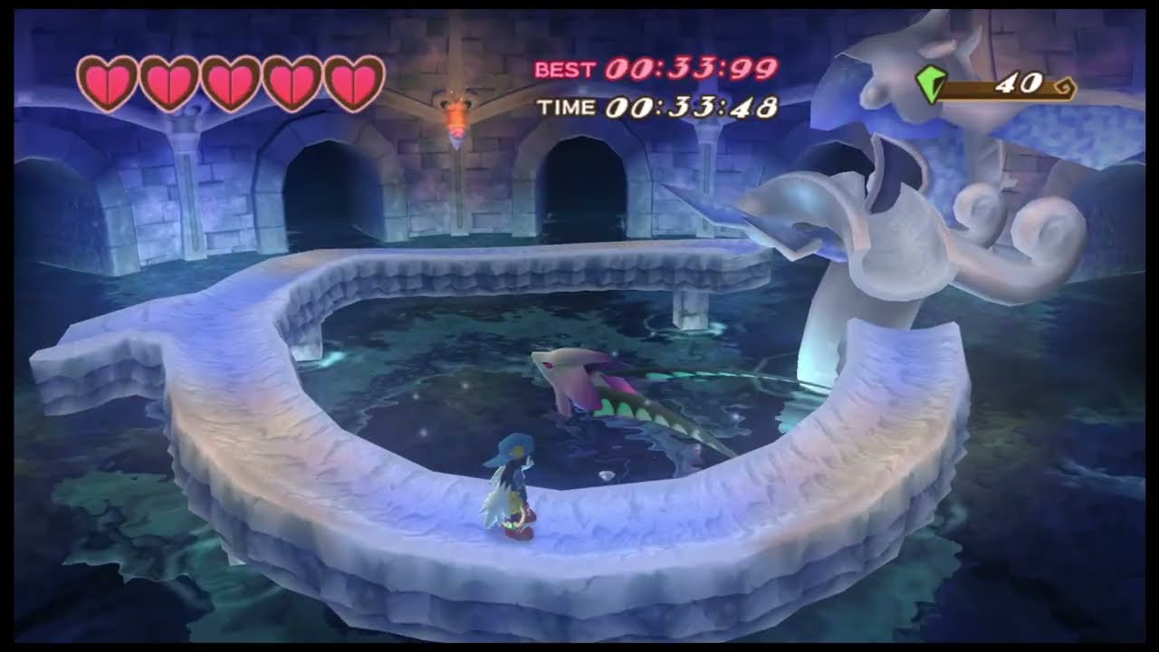 Klonoa (Wii) - Evil Seadoph Time Attack [0:33.48]