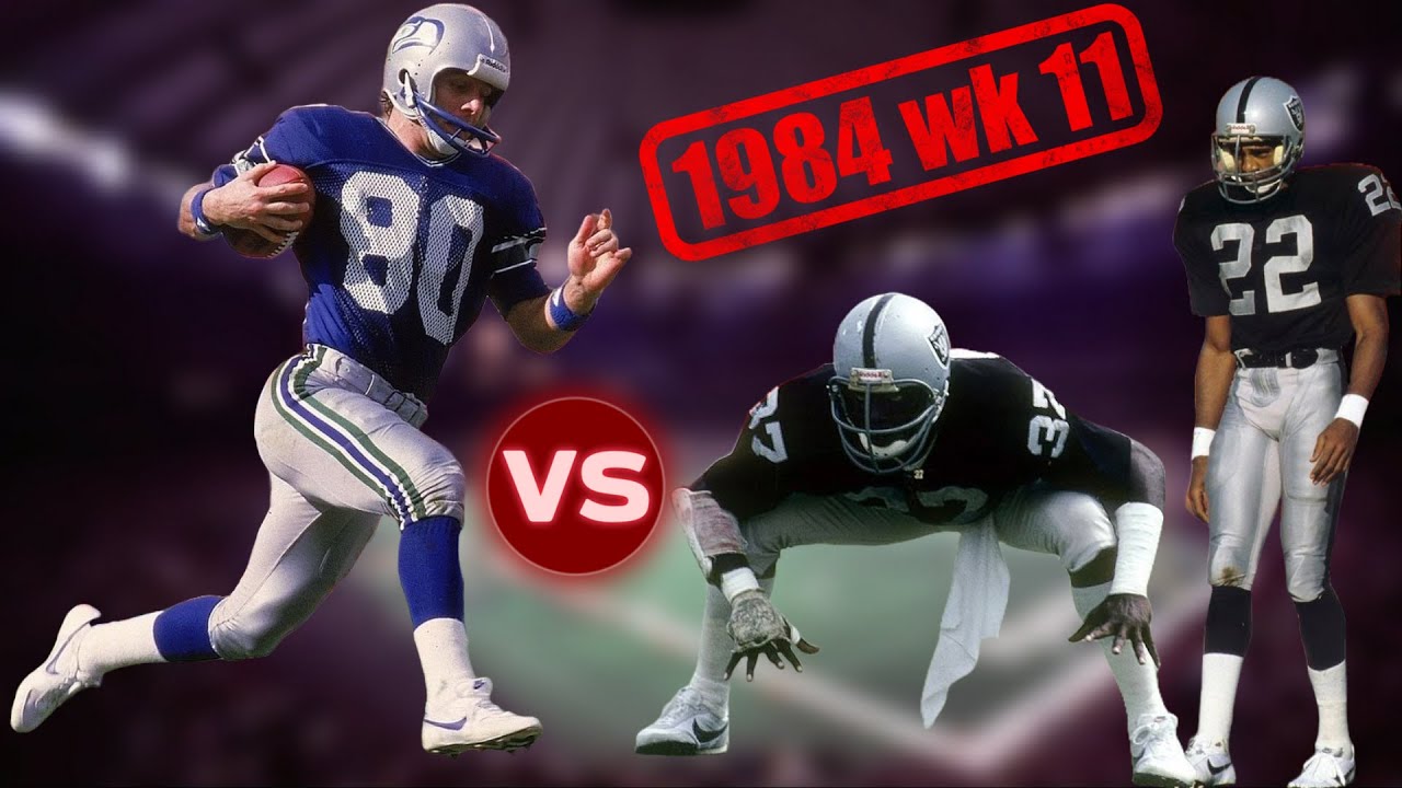 Steve Largent vs Lester Hayes & Mike Haynes (1984 wk 11) | WR vs CB Matchup