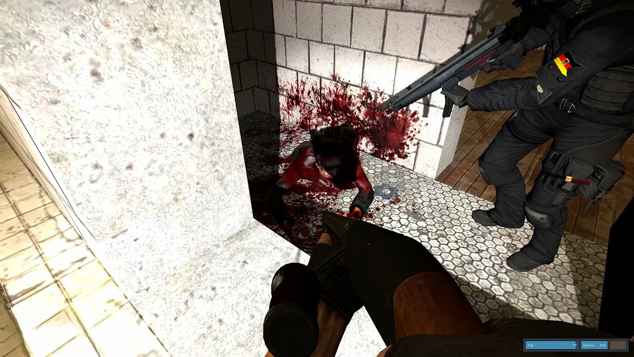 Zwei Idioten müssen aus einen Horror Hotel entkommen - GMod wir haben den Namen vergessen [DE]