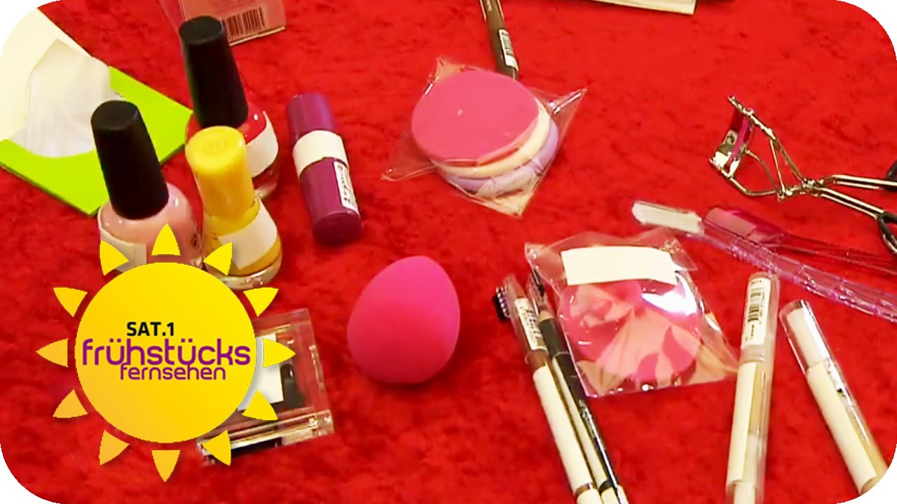Männer raten Make Up | SAT.1 Frühstücksfernsehen