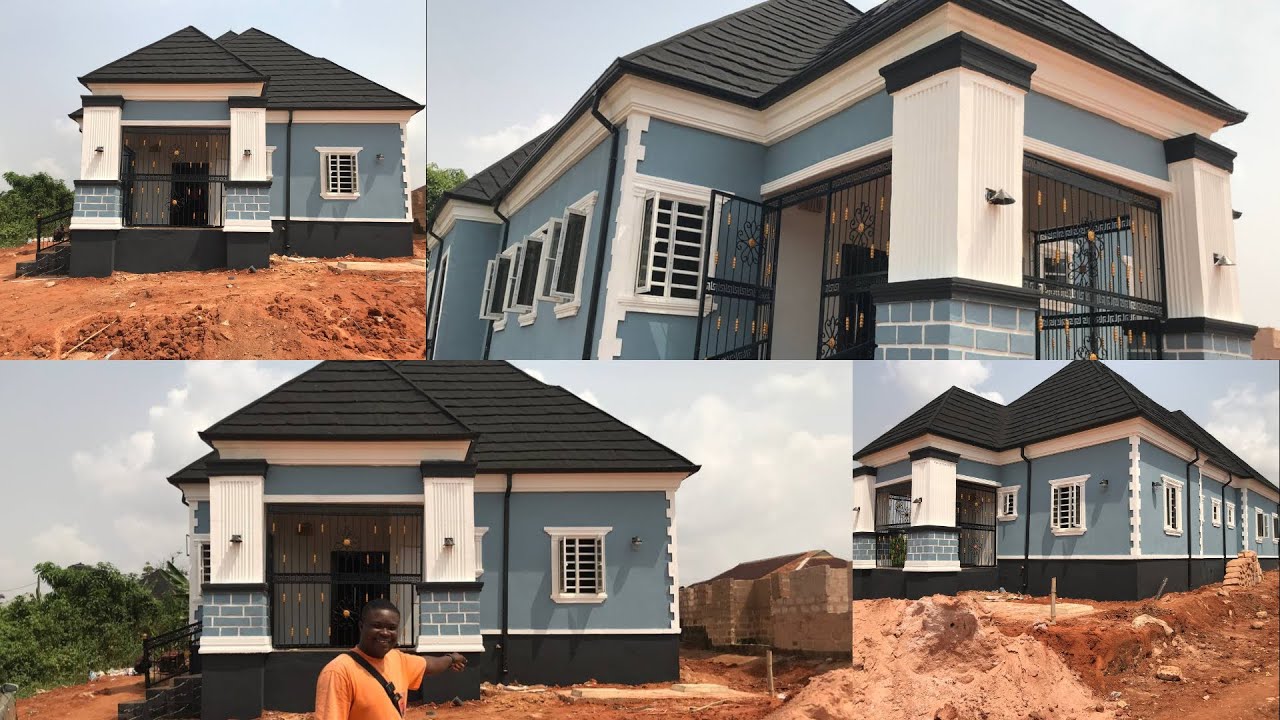 The Painting Of This Entire House Only Cost This Fee In Benin City, Nigeria.
