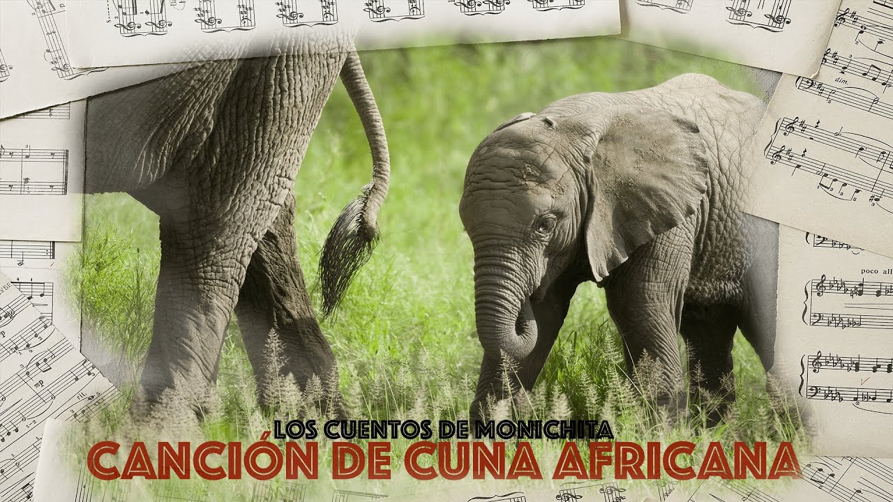 Canción de cuna | 🐘 🎵Olélé Moliba Makasi 🎵 | África | Canción africana para dormir