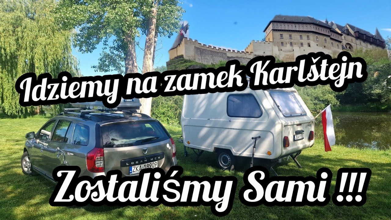 #177 Zostaliśmy Sami w Czechach !! Jedziemy na Zamek Karlstein !! Czy Lodówka Zadziała na Baseusie??