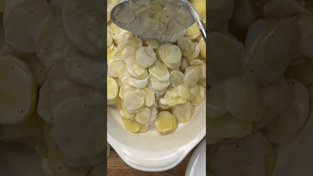 Le gratin dauphinois inratable 🥔🔥 #faitmaison #recettefacile #tropbon #cheesy