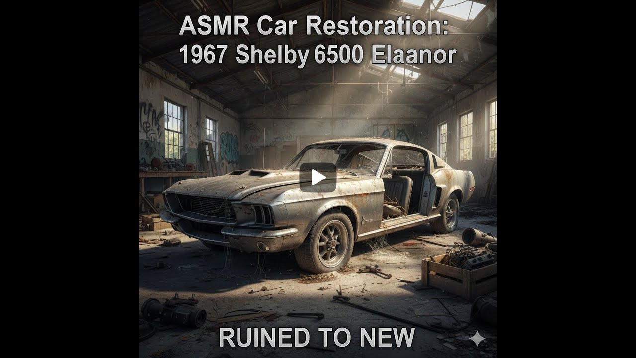 &ldquo;Rust to Glory: Full ASMR Restoration of Shelby GT500 Eleanor 1967