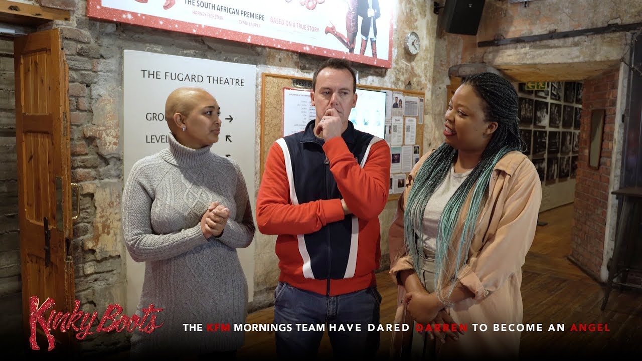 Darren gets the full angel treatment with Kinky Boots!