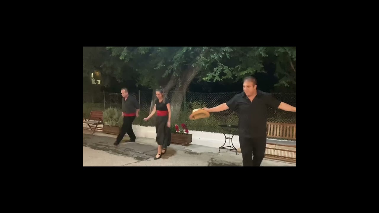 Nikos family restaurant Roda Corfu Greek Night