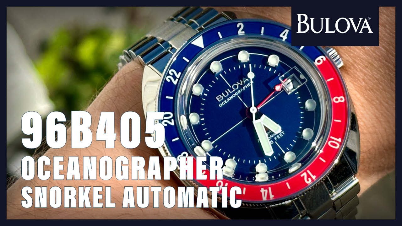 Unboxing The Bulova Oceanographer 96B405