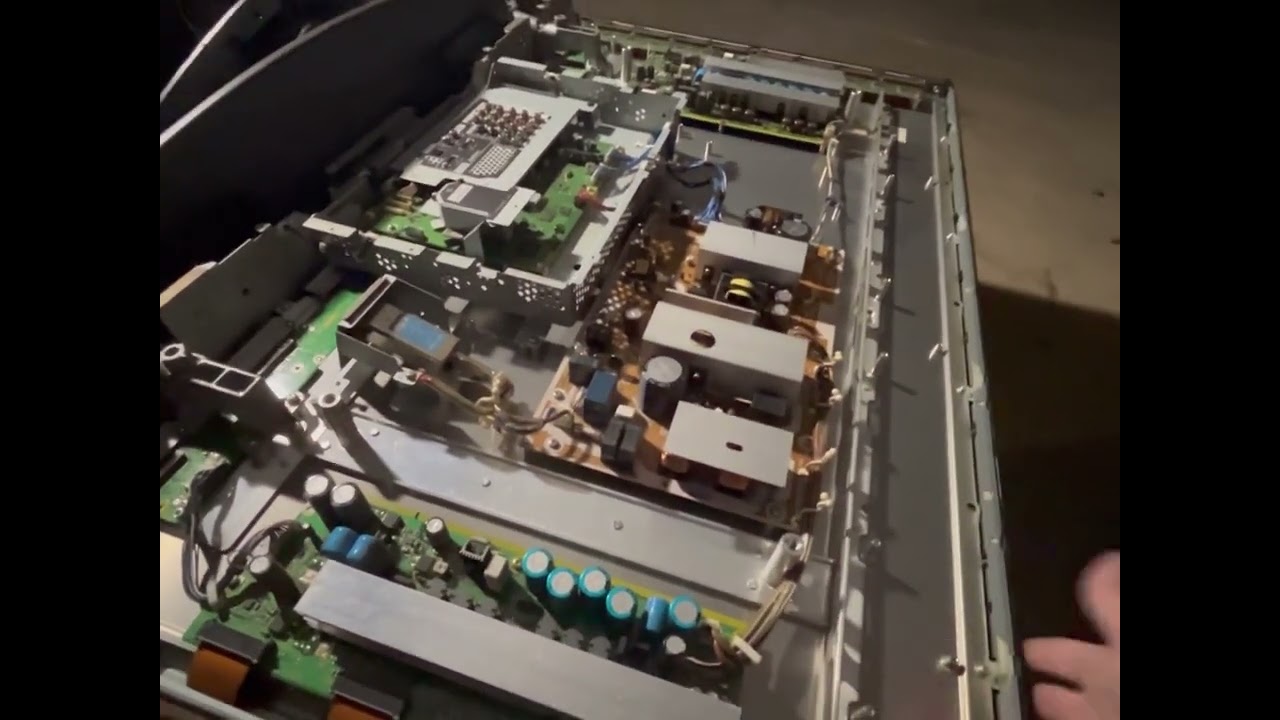 Scrapping A Large Flat Screen TV For Precious Metals
