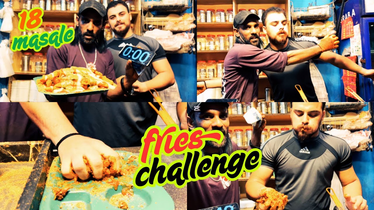 Shocking Fries Challenge: 18 Masala, Win 5000