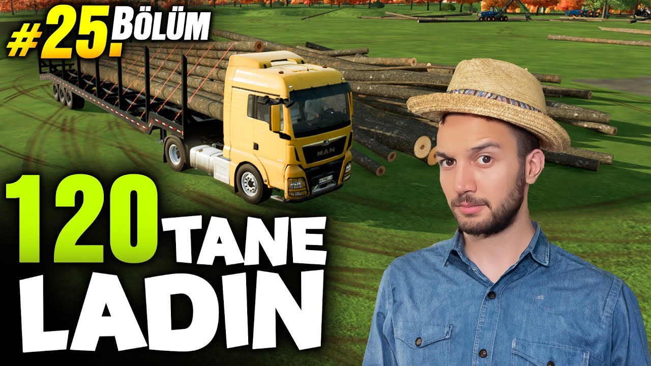 Ağaçlarımız 36 metre oldu! Mobilya Fabrikası Açıyorum | Farming Simulator 25. Bölüm