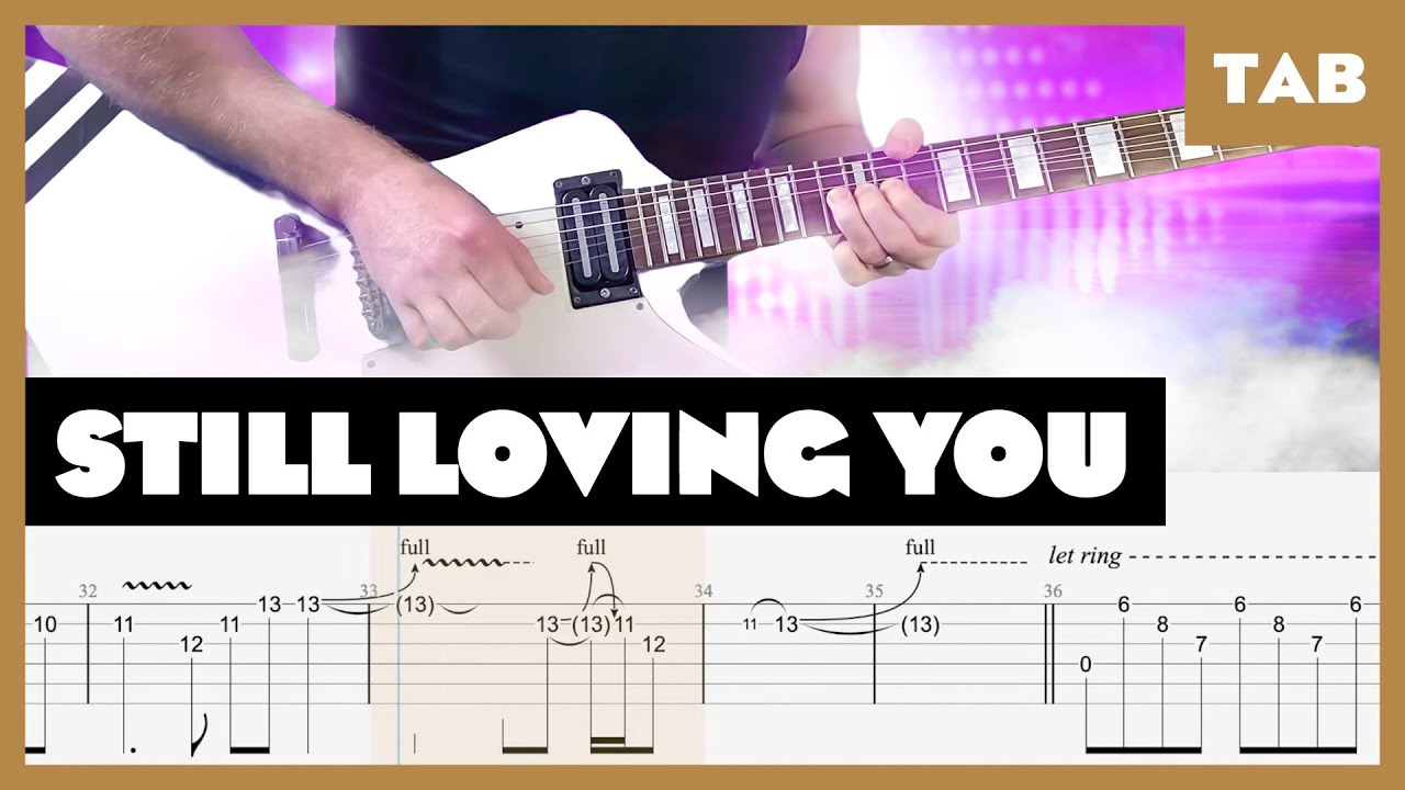 Scorpions - Still Loving You - Guitar Tab | Lesson | Cover | Tutorial
