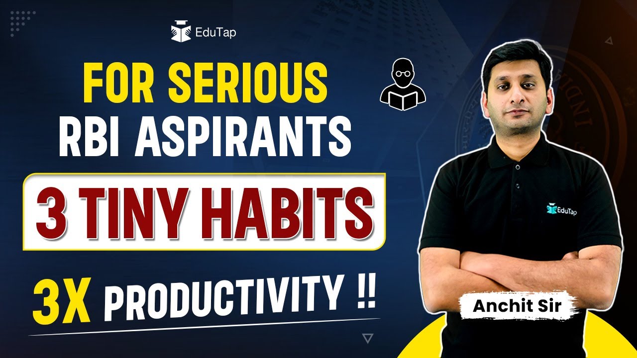 Tips To Boost Productivity While Preparing RBI Grade B Exam | Strategy for Manage Time RBI Exam