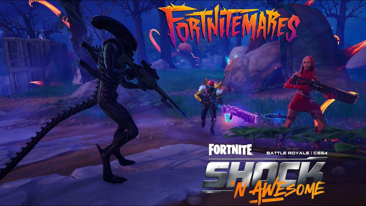 Fortnite 6.4 Fortnitemares Treehouse for Music and Aliens