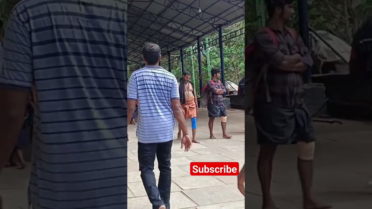 Sabarimala Temple Crowd 