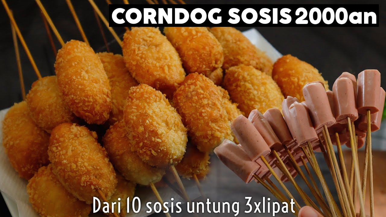 PASTI LARIS!! CORN DOG SOSIS jual2000an langsung ludes #408
