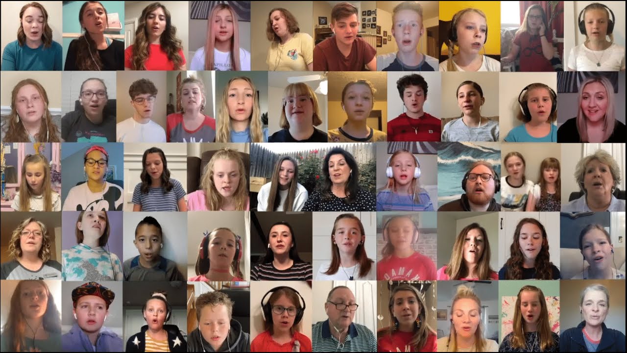 Kids are Music Virtual Choir 2020 - Somewhere Over the Rainbow/What a Wonderful World