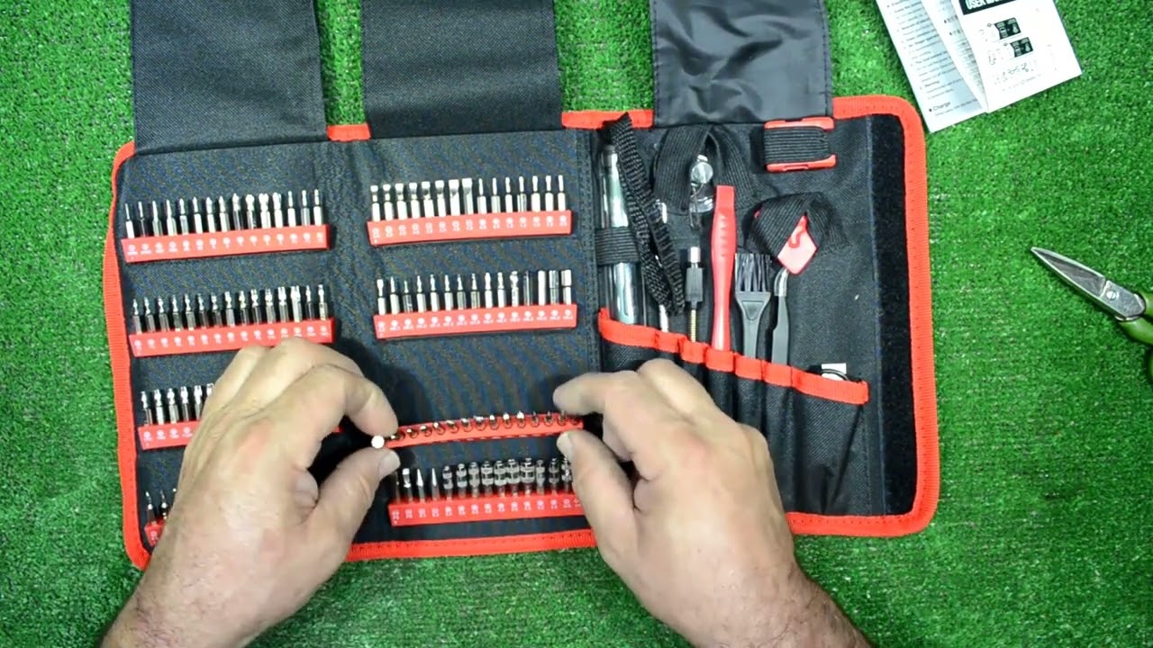 Revisión  KAIWEETS Juego de destornillador eléctrico, 137 en 1 Mini kit