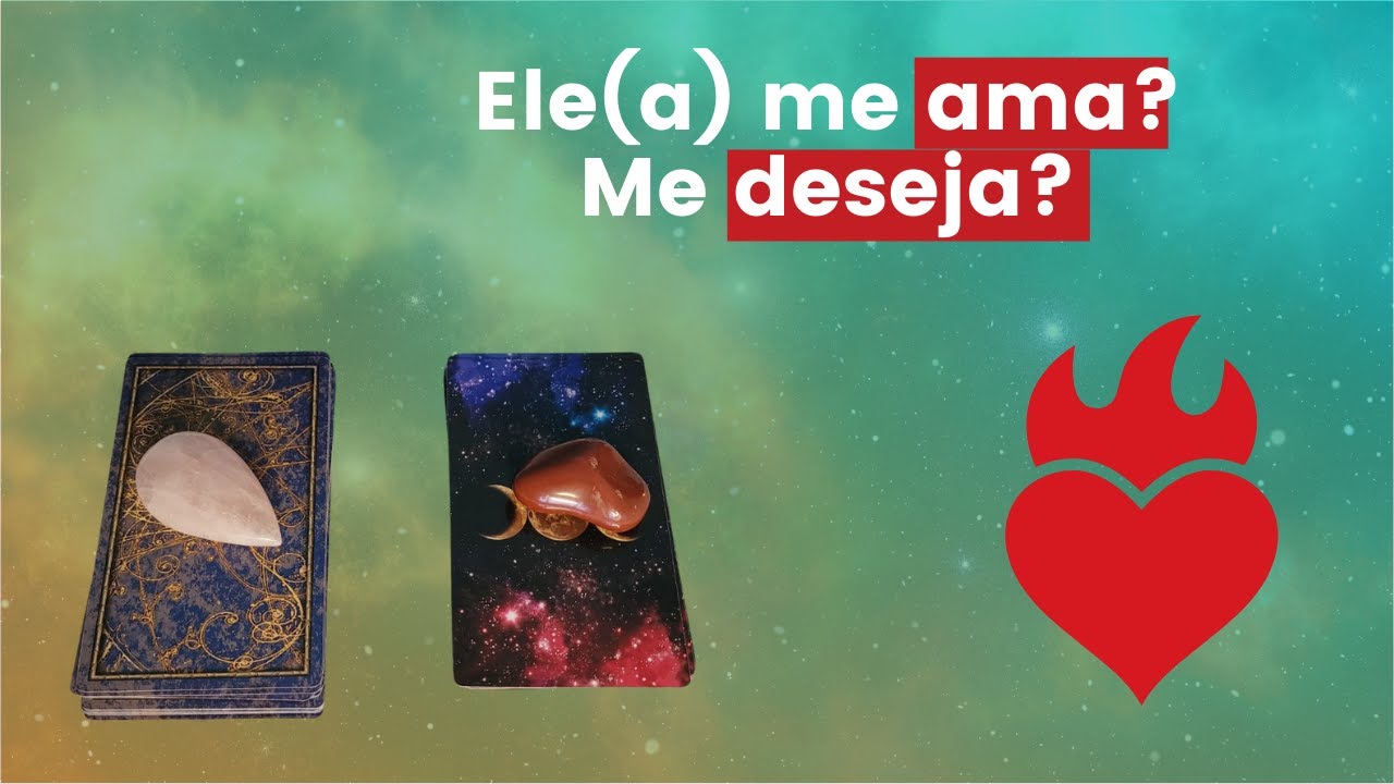 ❤ Será que ele (a) me ama? Me deseja? 🤔 Tarot responde! 😉