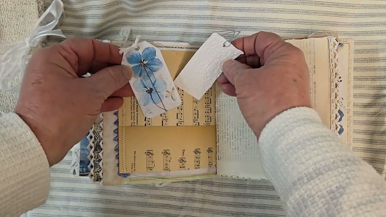 Denim and Lace Junk Journals
