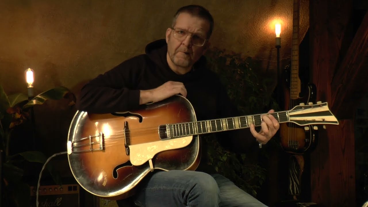 Hoyer Archtop from c. 1950 presented by Vintage Guitar Oldenburg and Martin Flindt