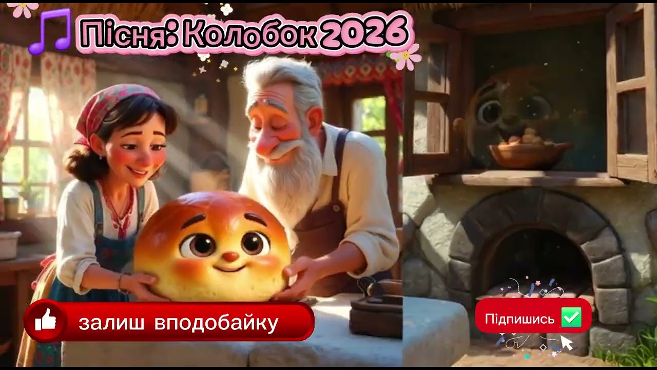 КОЛОБОК 2026 😄 Новий Смішний Мультфільм | Українська Казка на Сучасний Лад