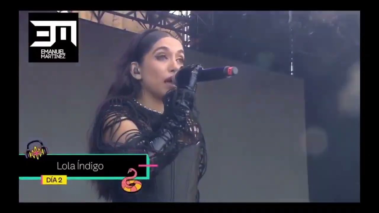 Lola Indigo y Maria Becerra - HIGH REMIX LollaPalooza Argentina 2022