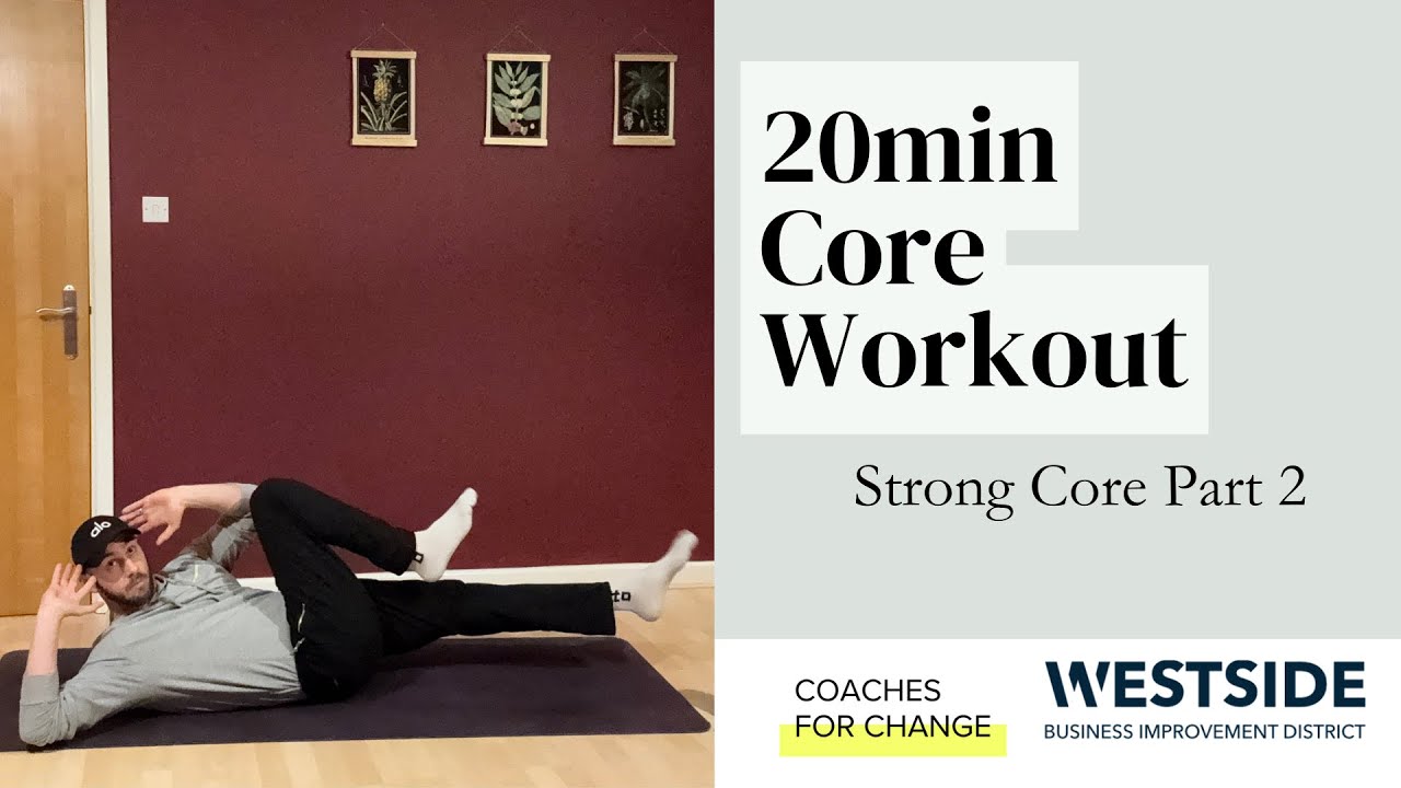 Westside Wellbeing Wednesday - 20min Strong Core workout with Jamie Cullen