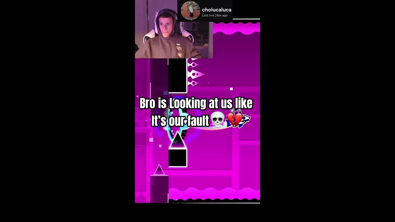 Who is bro looking at 