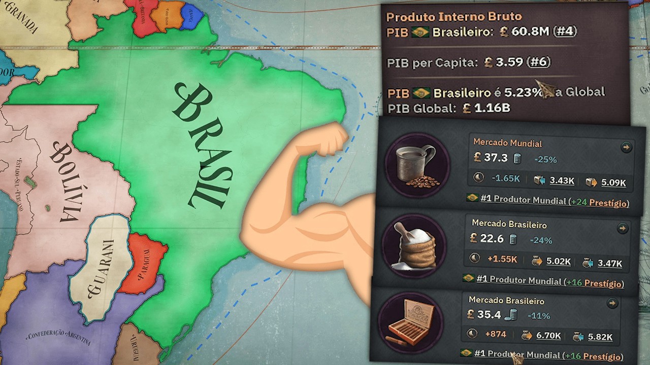 A DLC que TRANSFORMOU o VICTORIA 3 no MELHOR JOGO de ESTRAT&Eacute;GIA de 2025!