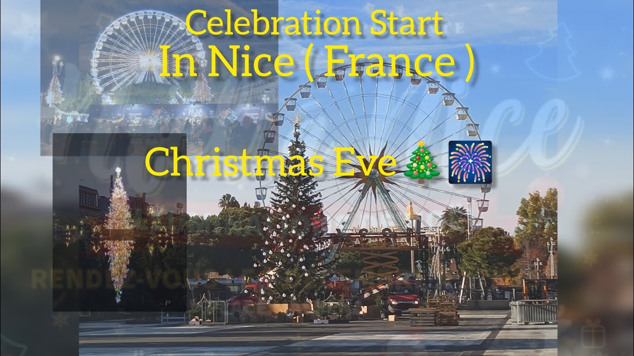 France Tour | Nice Ville | Noël à Nice | Christmas Eve | Jean Medicine | Rjr_editzz | favorite 📍spot