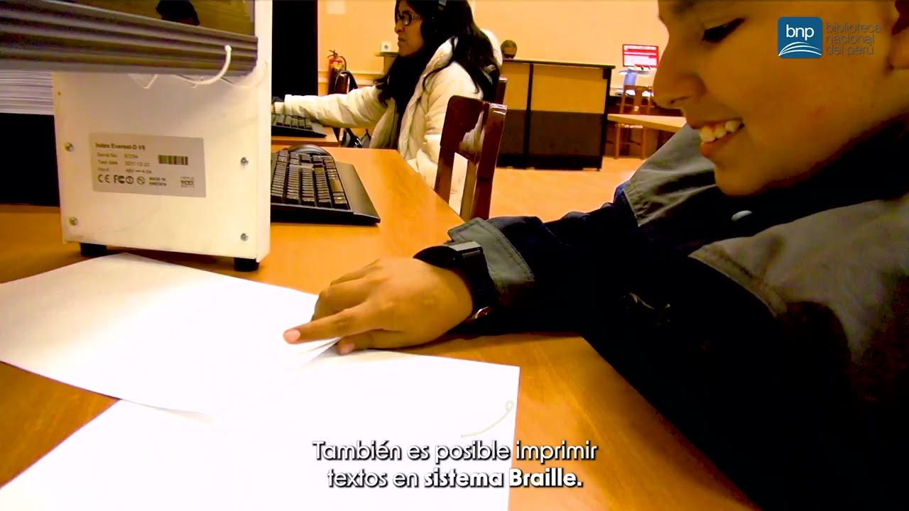 🔴 Conoce la Sala para Personas con Discapacidad Visual | Biblioteca Nacional del Perú