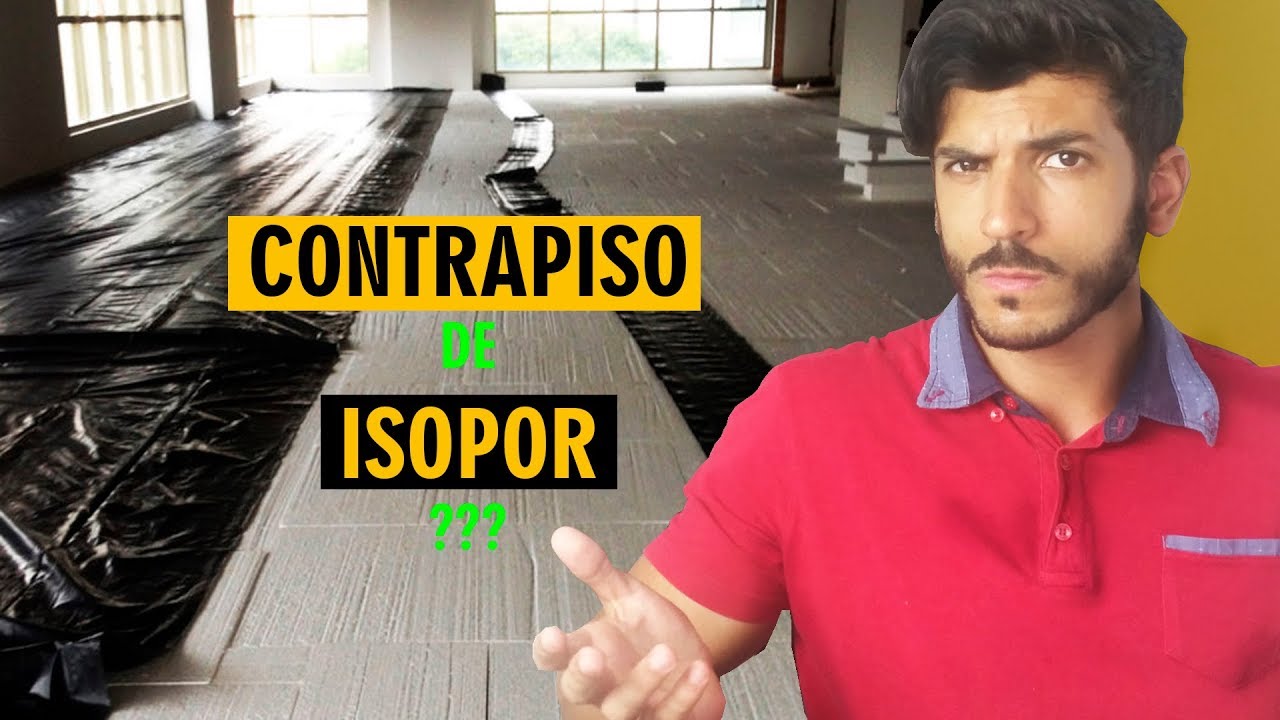 CONTRAPISO de ISOPOR ???