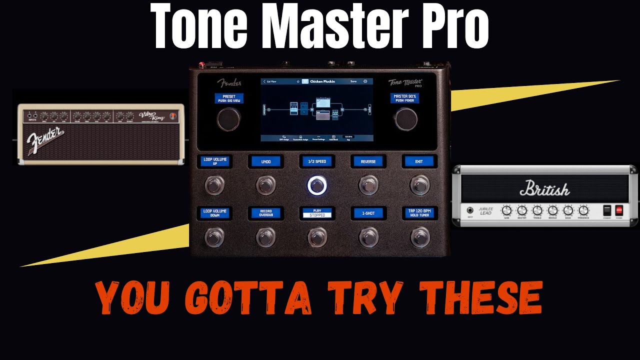 Два потрясающих усилителя в Fender Tone Master Pro