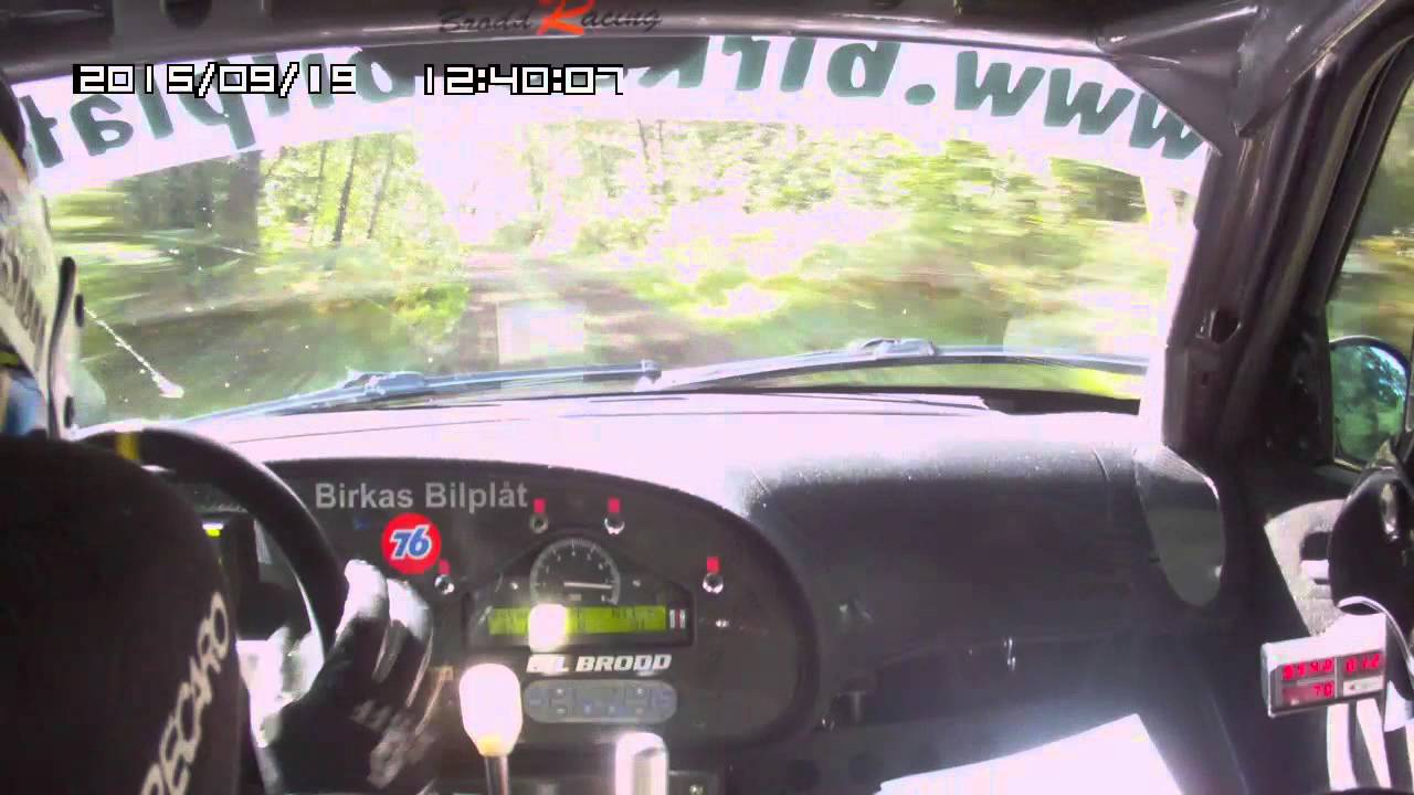 InCar Vibblesprinten -15 SS2 Saab 9-3 KitCar -Christoffer Jacobsson