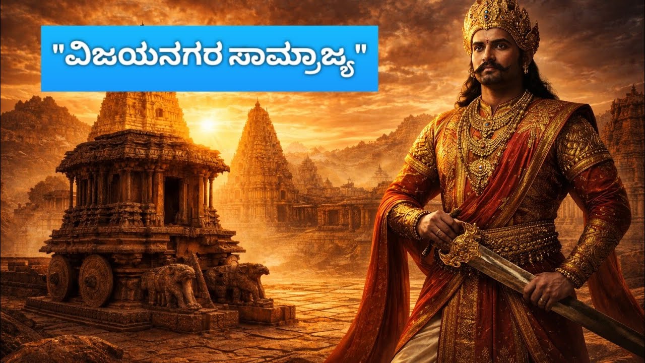 “ವಿಜಯನಗರ ಸಾಮ್ರಾಜ್ಯ – ಧೈರ್ಯ, ಸಂಸ್ಕೃತಿ ಮತ್ತು ಸ್ವಾಭಿಮಾನದ ಅಮರ ಕಥೆ | Complete History”