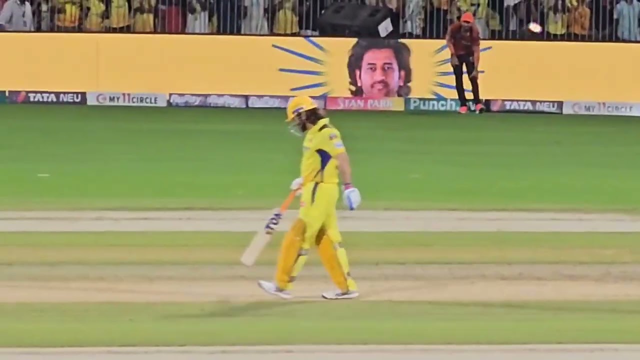 MS Dhoni entry in IPL 2024 ll Noise Level 😱ll#viral #youtubeshorts #shorts #msdhoni #ipl2024
