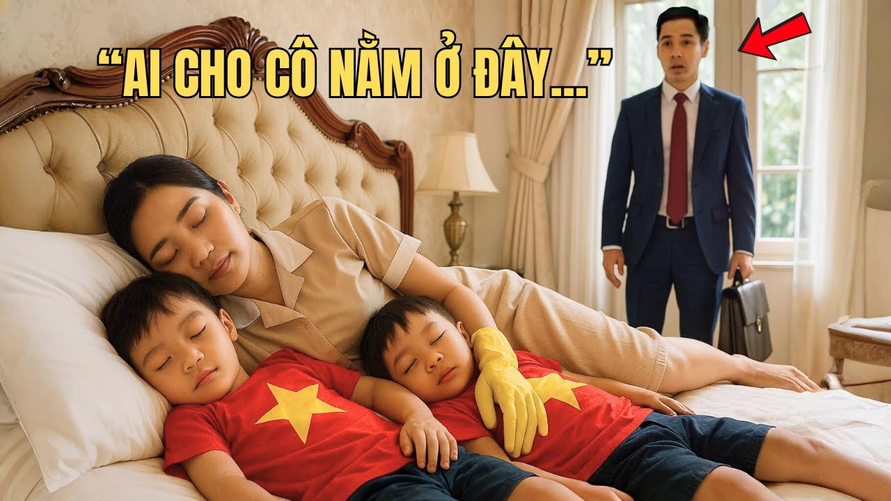Không ai dỗ nổi cặp song sinh nhà tỷ phú - Cho đến khi cô giúp việc nghèo đến và làm điều này!