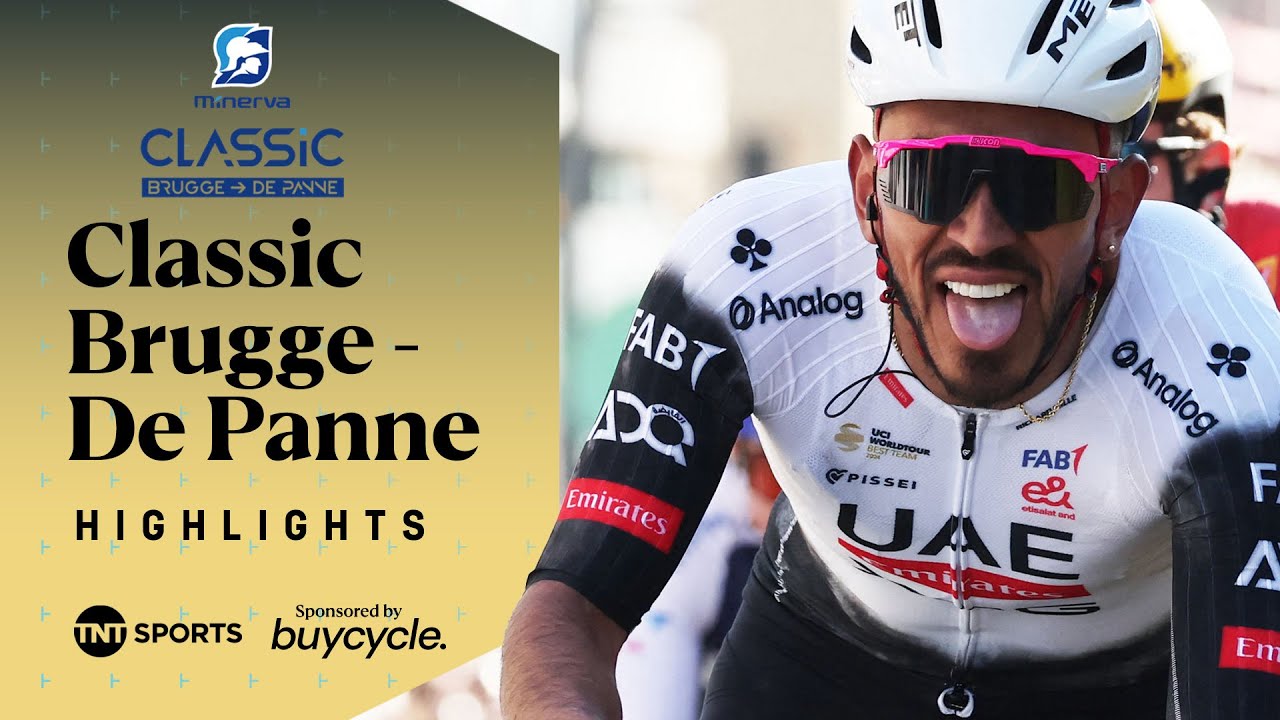 CRASH MARRED FINAL! 🚨🏁 | 2025 Classic Brugge-De Panne Men's Race Highlights | TNT Sports Cycling