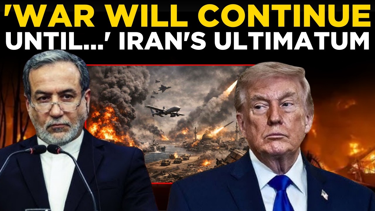 US-Iran War Live | 'War Will Continue Until…': Donald Trump Left Red-Faced? | Iran's Ultimatum