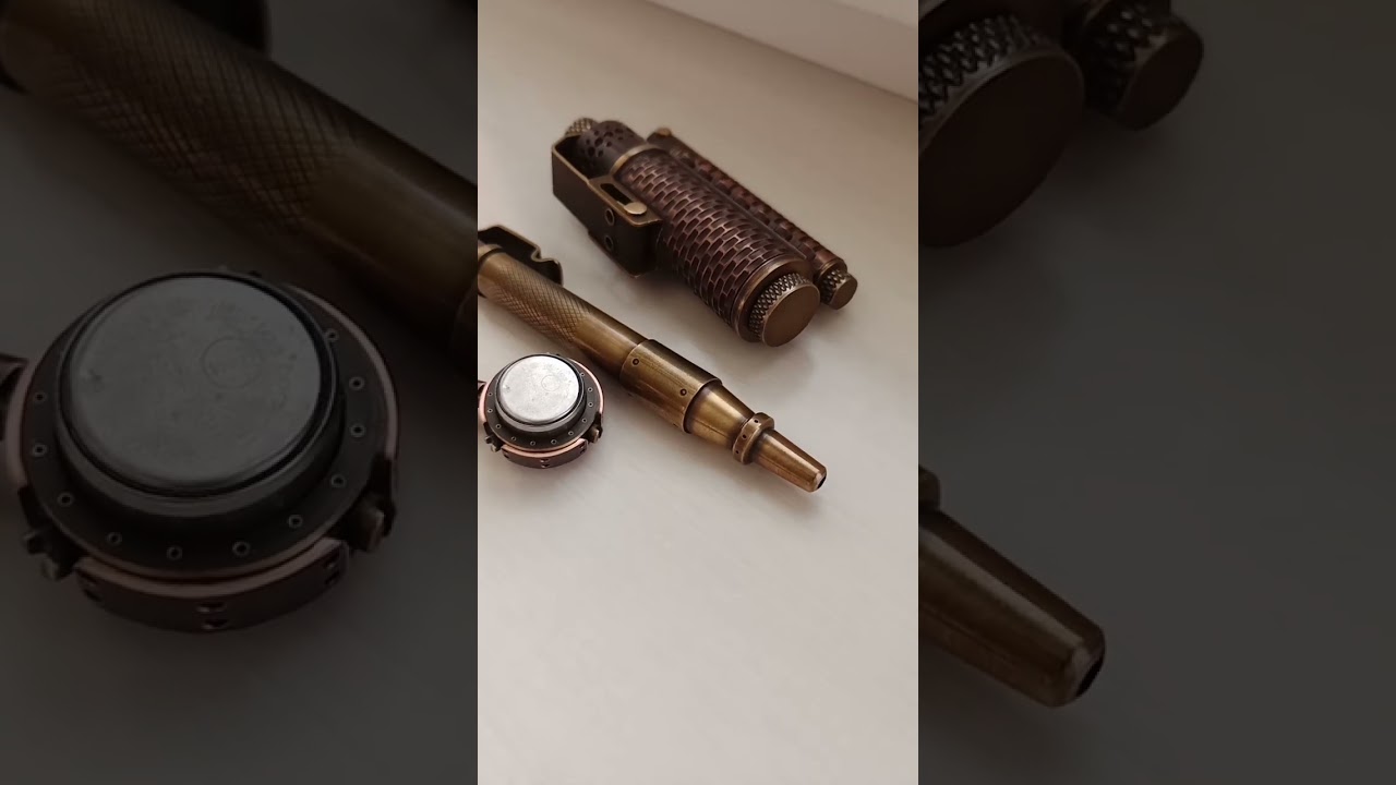 Steampunk EDC set.