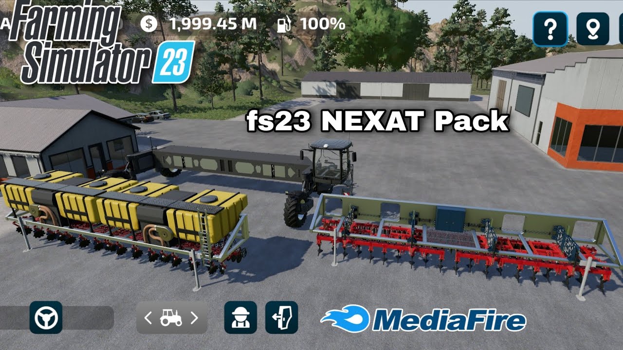 Fs23 mods - NEXAT Pack - Wsvs Tractor | 