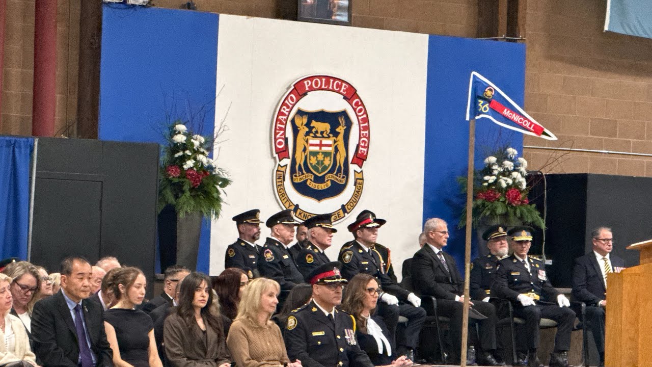 2025 MARCH PAST AND REVIEW CEREMONY (Ontario Police College)