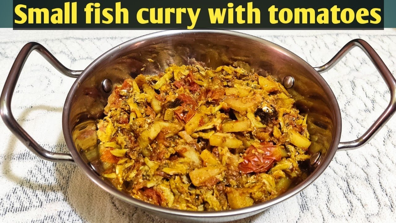Fish Curry With Tomatoes|Small Fish curry|Fish curry village style|ଚୁନା ମାଛ ଟମାଟୋ ତରକାରୀ|Small Fish